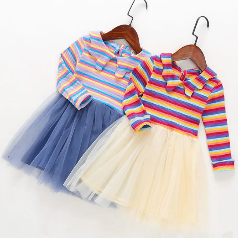 Платья для девочек коллекция 2019 года сезон весна новое модное платье принцессы в