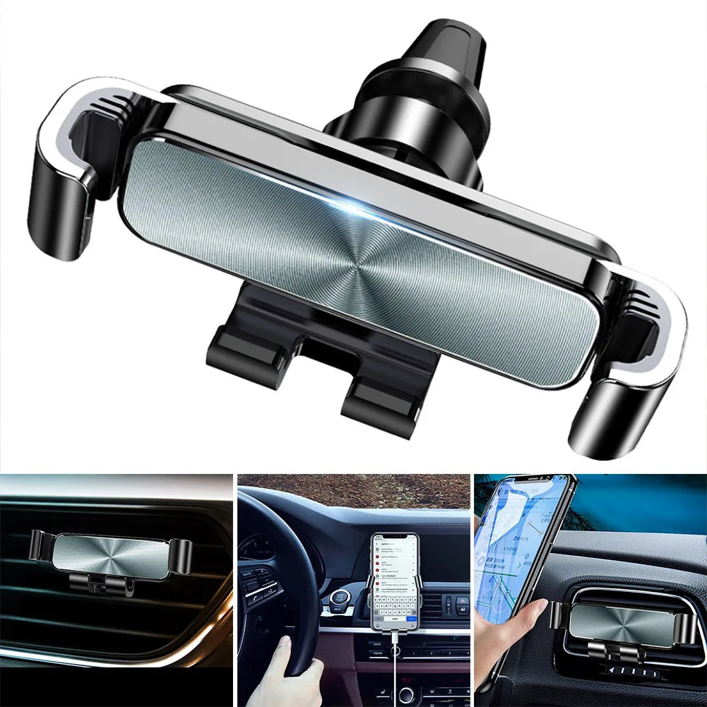 

Multifunctional Universal Buckle Gravity Bracket For Car Mobile Phone Air Outlet Bracket