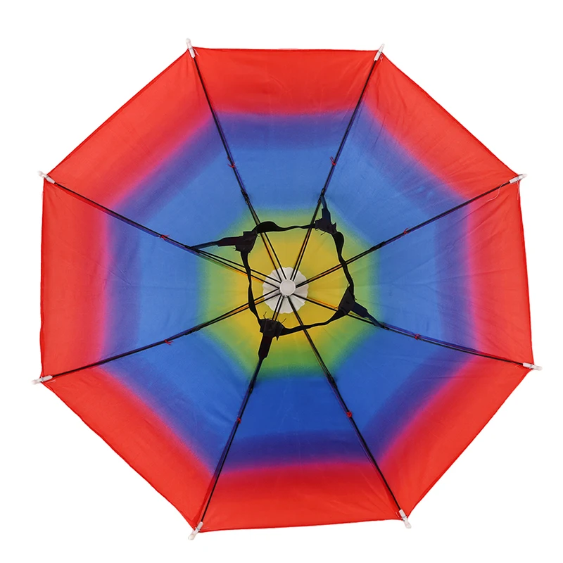 Portable Head Umbrella Hat Foldable Rain Gear Fishing Anti-Rain Anti-Sun Adults Children Outdoor Sports Cap 2023 |