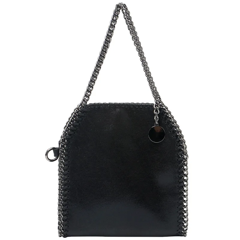 

PVC Women Buckets 2021 New Fashion Chain One Shoulder Bags Ladies Designer Purses and Handbags Carteras Mujer De Hombro Y Bolsos