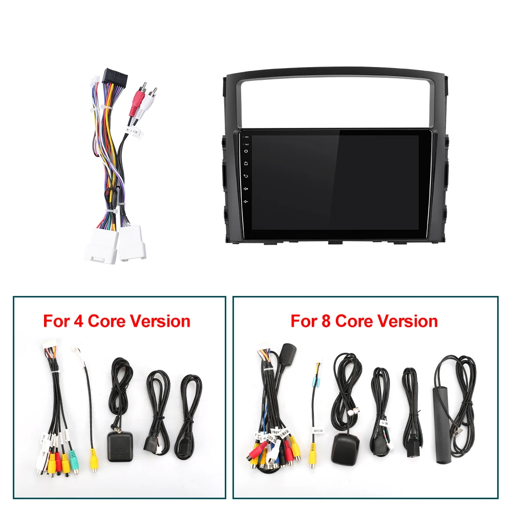 

ISUDAR Car Radio For MITSUBISHI/PAJERO No 2 Din Android 9 Autoradio Multimedia GPS RAM 2GB ROM 32GB USB DVR AHD Cam IPS Screen
