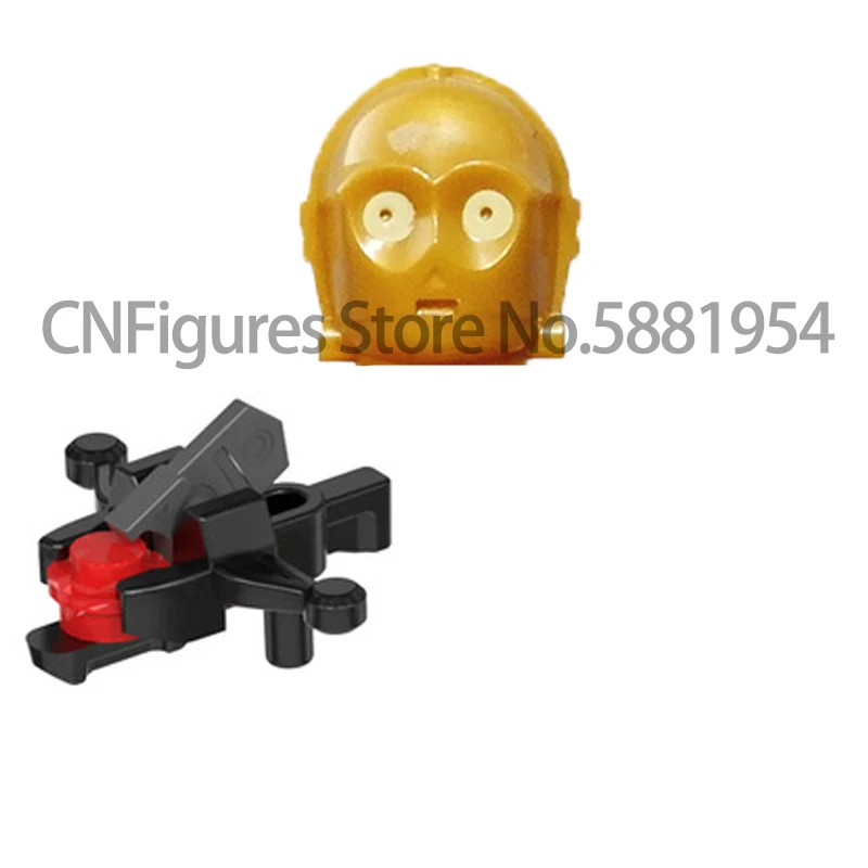 Экшн фигурки WM6091 кирпичи для детей серия фильмов Skywalk Palpatine мандалория Vizla