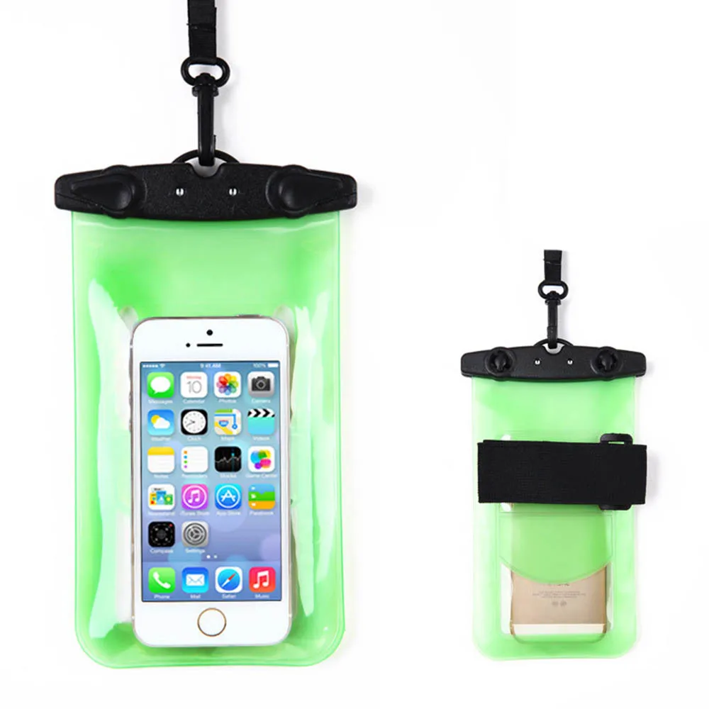Практичный Прозрачный мобильный телефон водонепроницаемая сумка Универсальный