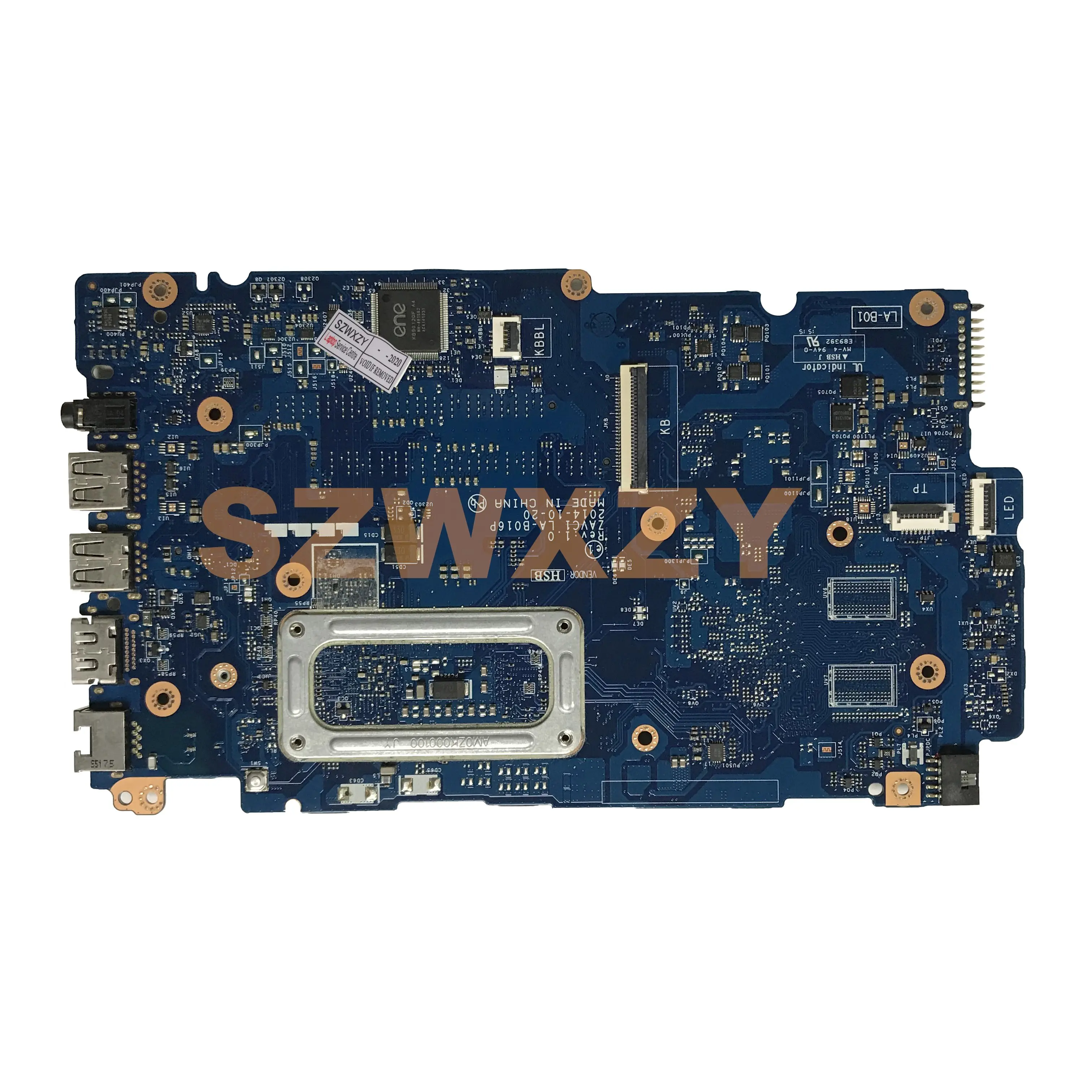 Материнская плата SZWXZY для ноутбука Dell Inspiron 15 5548 DDR3L с процессором SR23W I7-5500U ZAVC1 LA-B016P