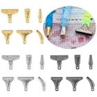 6 шт.компл. 5D инструмент для алмазной живописи, металлические насадки для сверления, аксессуары для алмазной вышивки, сменные наконечники для разных алмазов