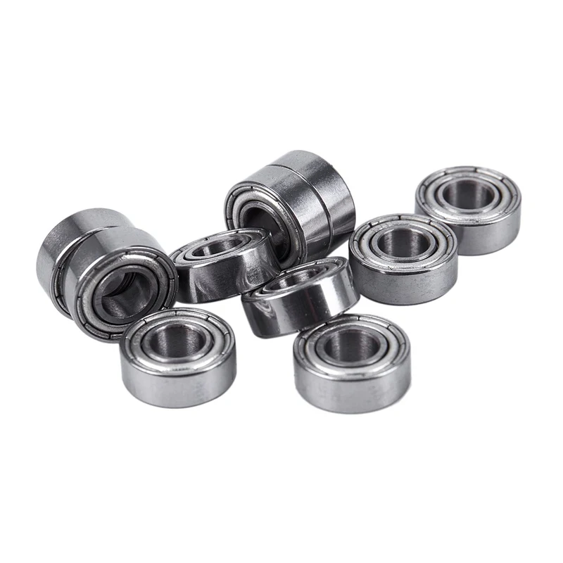 

10 Pack - MF105-ZZ (5 x 10 x 4 mm) Flanged Ball Bearing