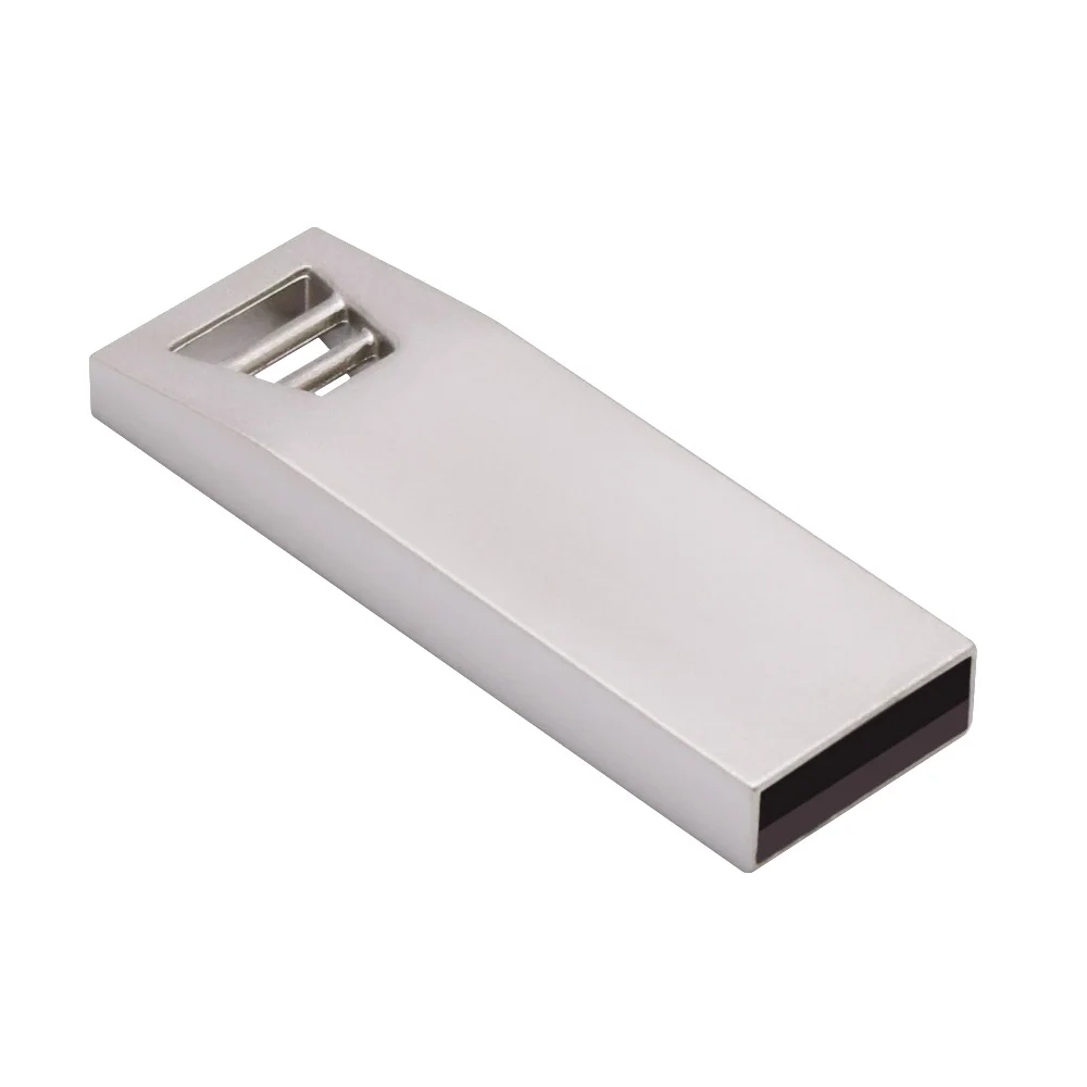 Металлический USB флеш накопитель с бесплатным логотипом 32 ГБ 16 64