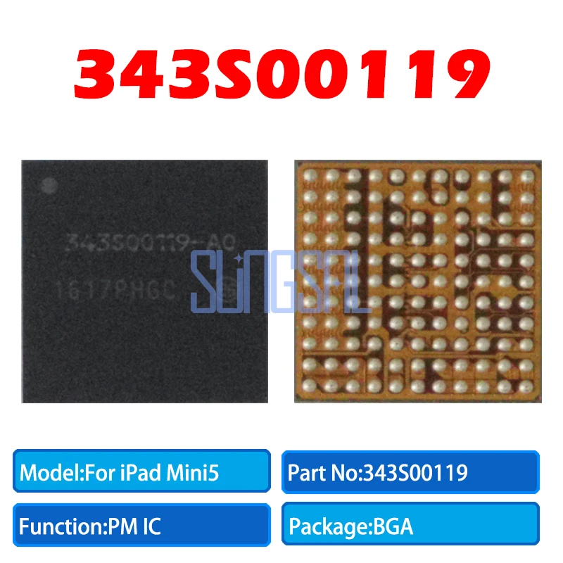 

2pcs/lot 100% Original 343S00119 For iPad Mini5 A2152 Power IC For iPad Pro Air3 Main Supply