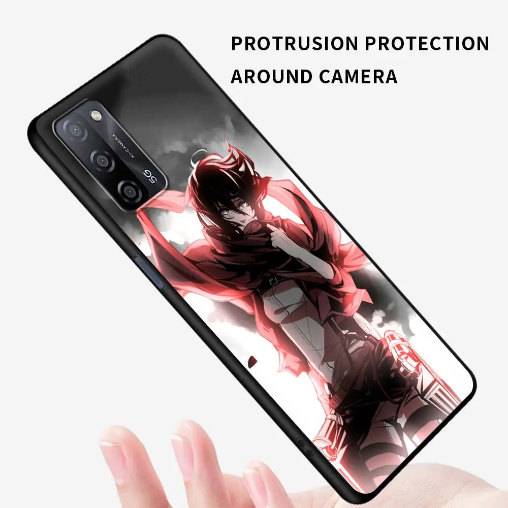 

Attack On Titan Mikasa Phone Case For Oppo Find X2 Lite A9 A52 A53 A7 Reno3 Reno4 Ace F11 Pro Shell Cover Coque Fundas