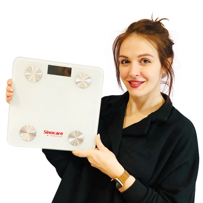 

Sinocare Medical Smart Body Fat Scale Monitor balance connecte for dieted & fit Bluetooth Floor Monitor Medical-devices