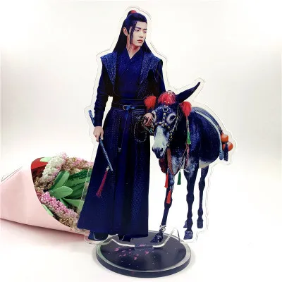 2-8 Grandmaster of Demonic Cultivation брелок Lan Wangji Wu Wuxian модная новинка Персонализированная акриловая цепочка для ключей ювелирные изделия - Цвет: 2-8