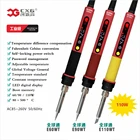 Цифровой Регулируемый Электрический паяльник CXG E60WT E90WT E110WT, профессиональная светодиодсветодиодный паяльная станция с постоянной температурой