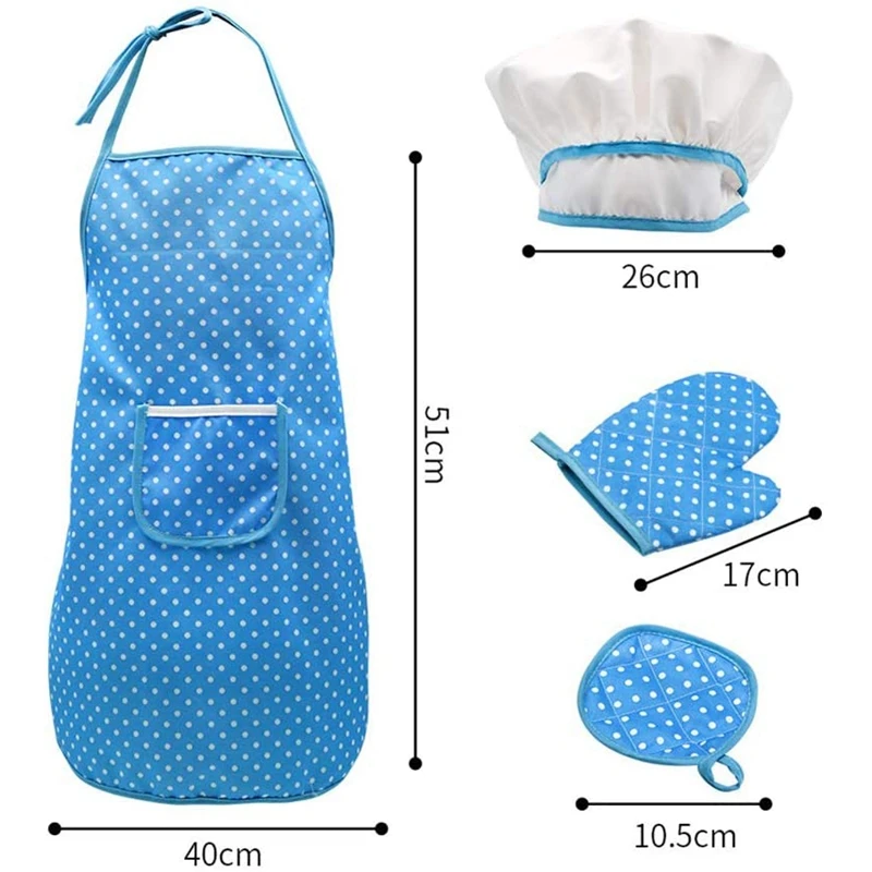 

Play House Kitchen Toy Girl Cooking Cooking Kitchenware Children's Kitchen Supplies Set Baking Tools Apron