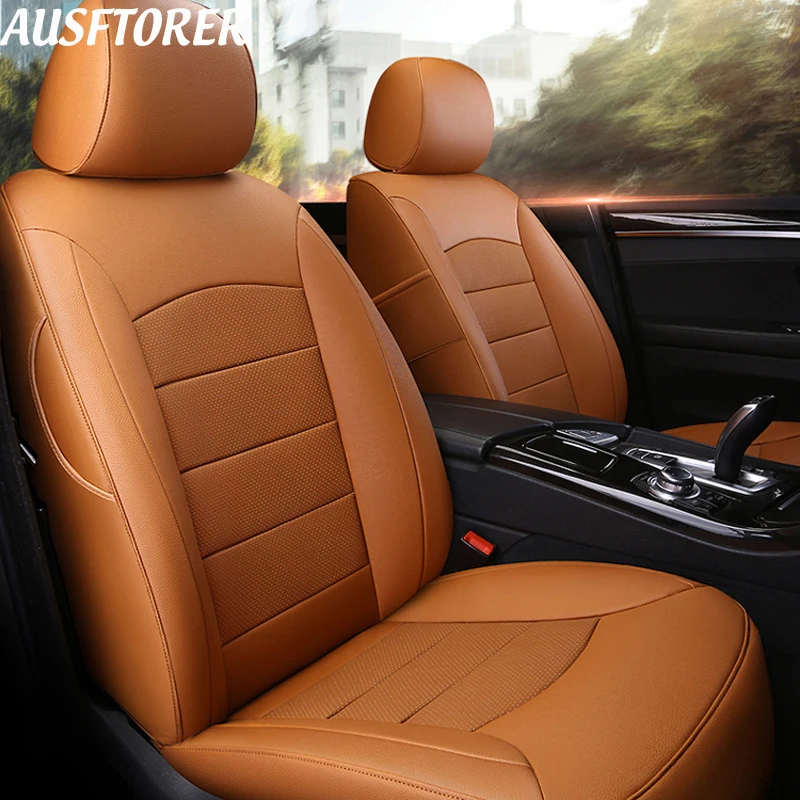 AUSFTORER сиденье из натуральной кожи чехол для Lexus ES350 ES300 ES250 ES300h ES330 Чехлы