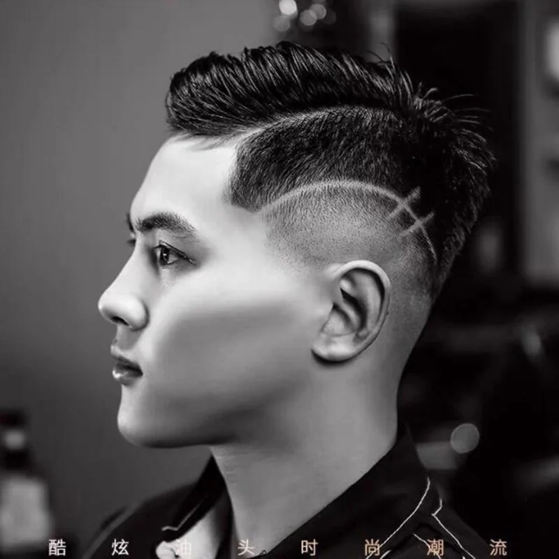 Ретро масляная голова машинка для стрижки волос зачетная гравировка