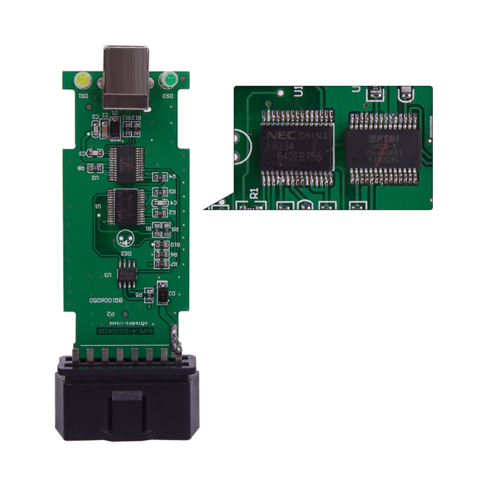 Новейший OBD OBD2 для сканера B/M * W 1 4 OBDII сканер считыватель кодов с интерфейсом obd2