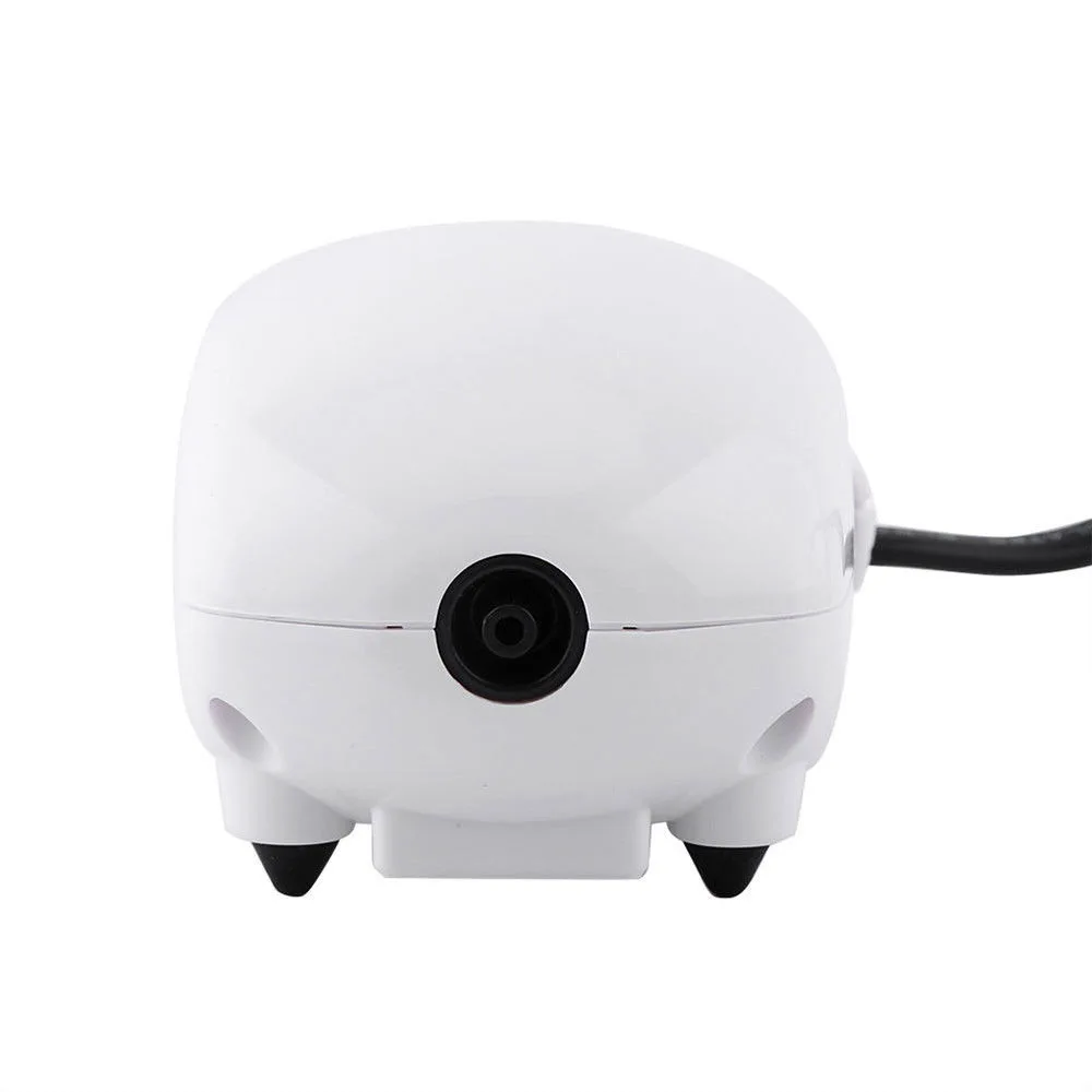 Бесшумный аквариумный воздушный насос мини компрессор кислородный один двойной