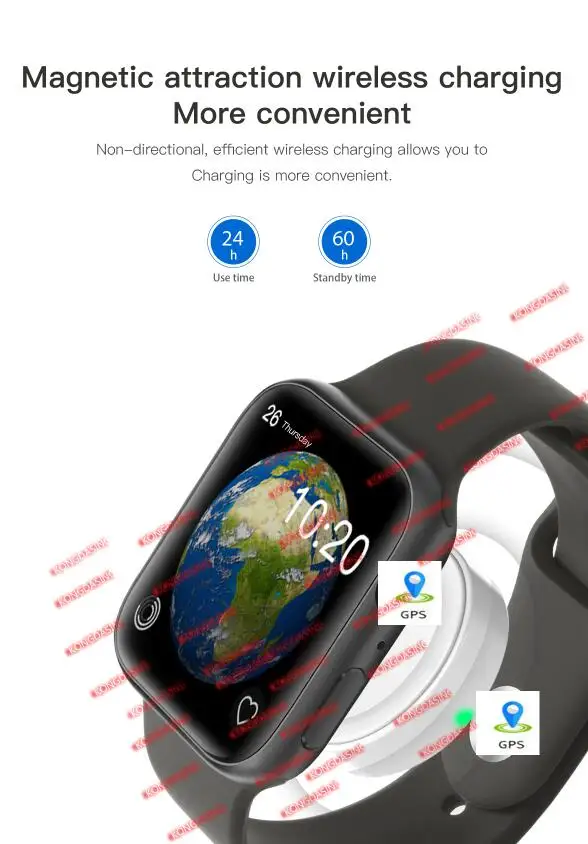 Смарт Браслет для проверки сердечного ритма 11 Смарт часы для мужчин с gps 1:1 44 мм серии 5 SmartWatch монитор сердечного ритма напоминание о звонке PK IWO 10