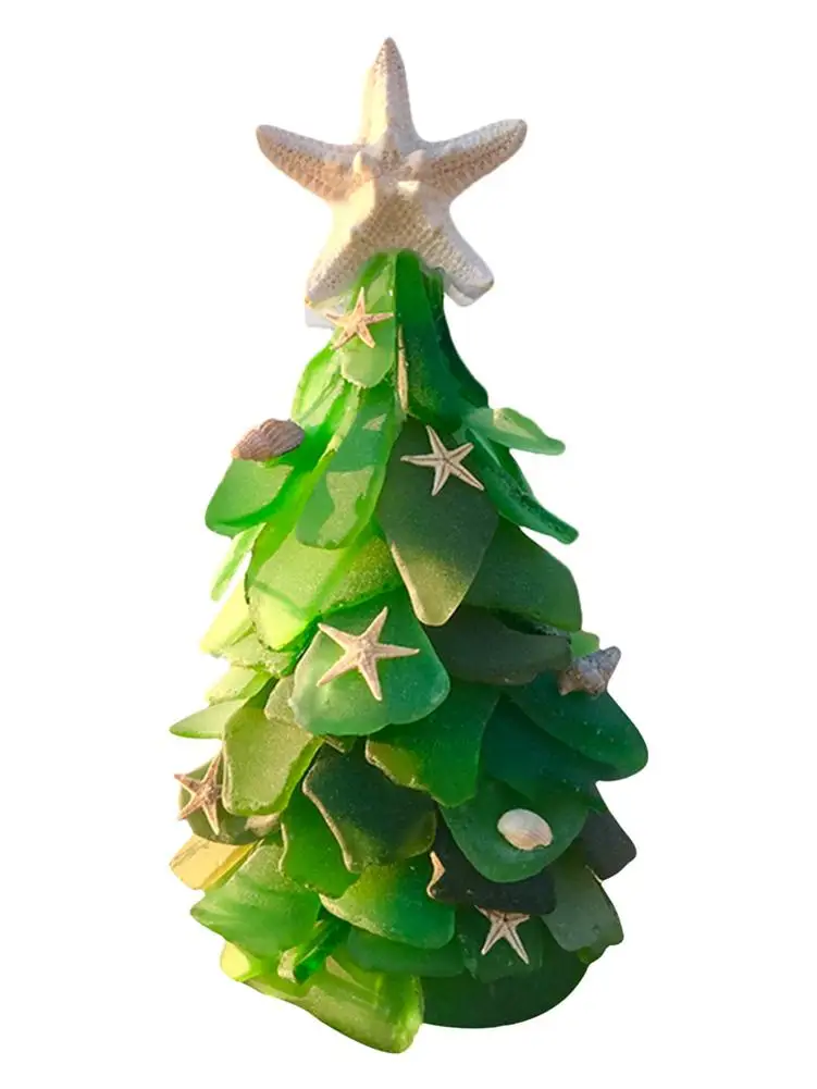 

Sucker Beach Starfish Christmas Tree Table Top Starfish Tree Ornament For Home Kid Gifts Doll Holiday Decoration Pendant New