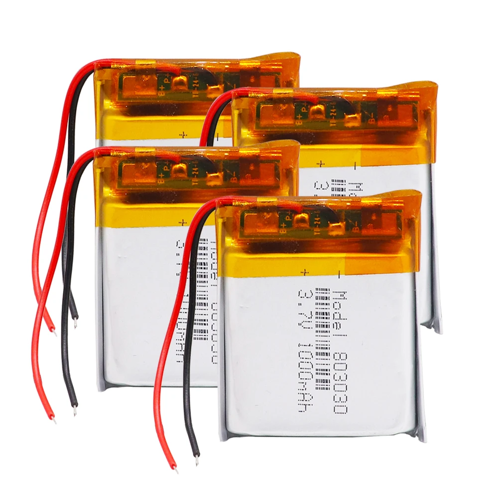 Литий полимерная аккумуляторная батарея для умных часов 803030 мАч