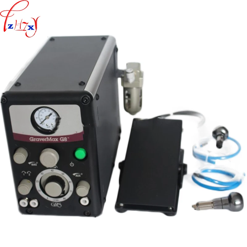 Станок для гравировки ювелирных изделий Desktop Pneumatic Double - End Tackle G8 Micro Mounted Jewelry Engraving Machine For Gold 220V.