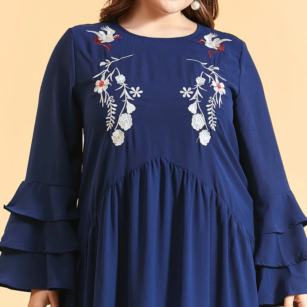 

Robe Femme Vestidos Kaftan Dubai Abaya Turkey Hijab Muslim Dress Caftan Islam Plus Size Clothing Maxi Dresses Abayas For Women