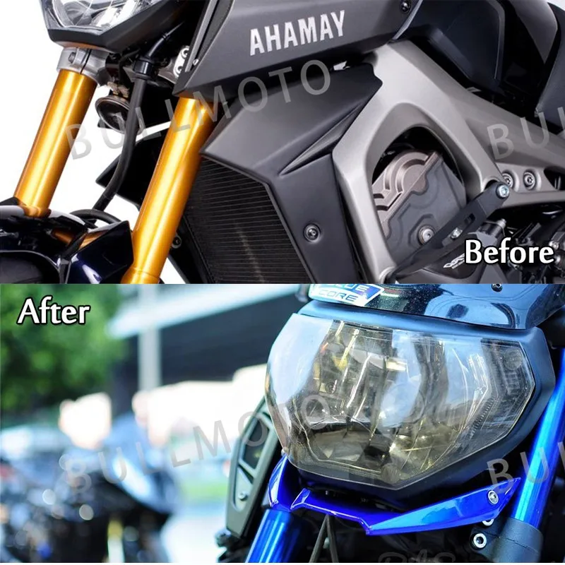 

For Yamaha MT09 FZ09 2014 2015 2016 Front Headlight Stay Headlamp Support Bracket Upper Fairing Cowling Beak Holder