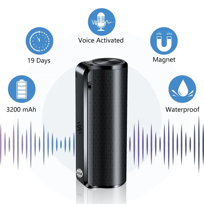 QZT Mini Voice Activated Recorder Small Dictaphone Digital Audio Micro USB MP3 Player Sound Professional | Электроника