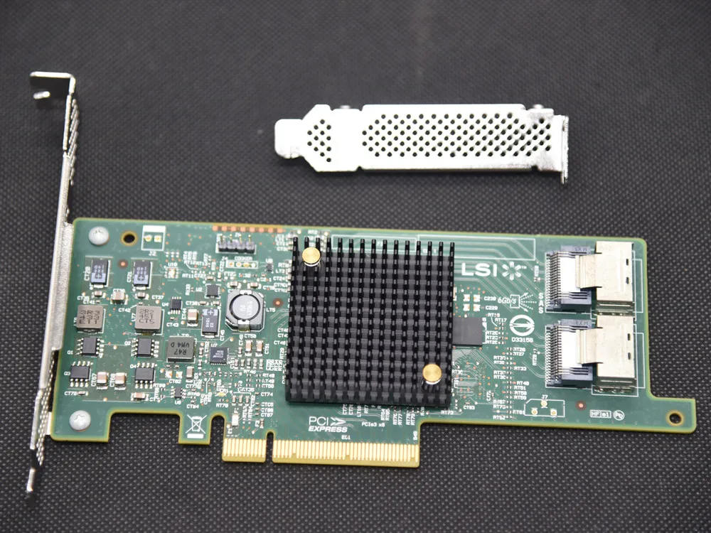 Китай блок OEM/сторонних LSI SAS LSI00301 9207 8i контроллер RAID card SATA/SAS 6 ГБ/сек. PCI E host Bus