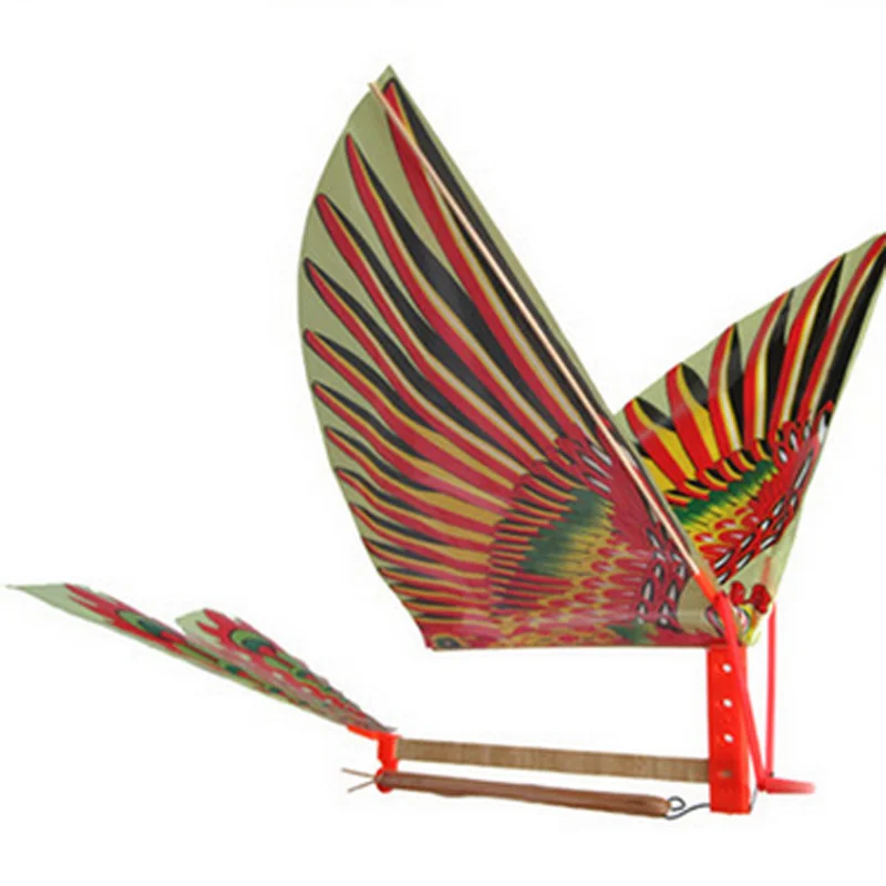 

1pc Handmade Bionic Air Plane Ornithopter DIY Rubber Band Power Birds Model Kite Kids Outdoor Toys for Children Assembly Toys