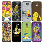 Стильный силиконовый чехол для телефона Samsung Galaxy J8 J7 Duo J6 J5 Prime J4 Plus J3 J2 Core 2018 2017 2016