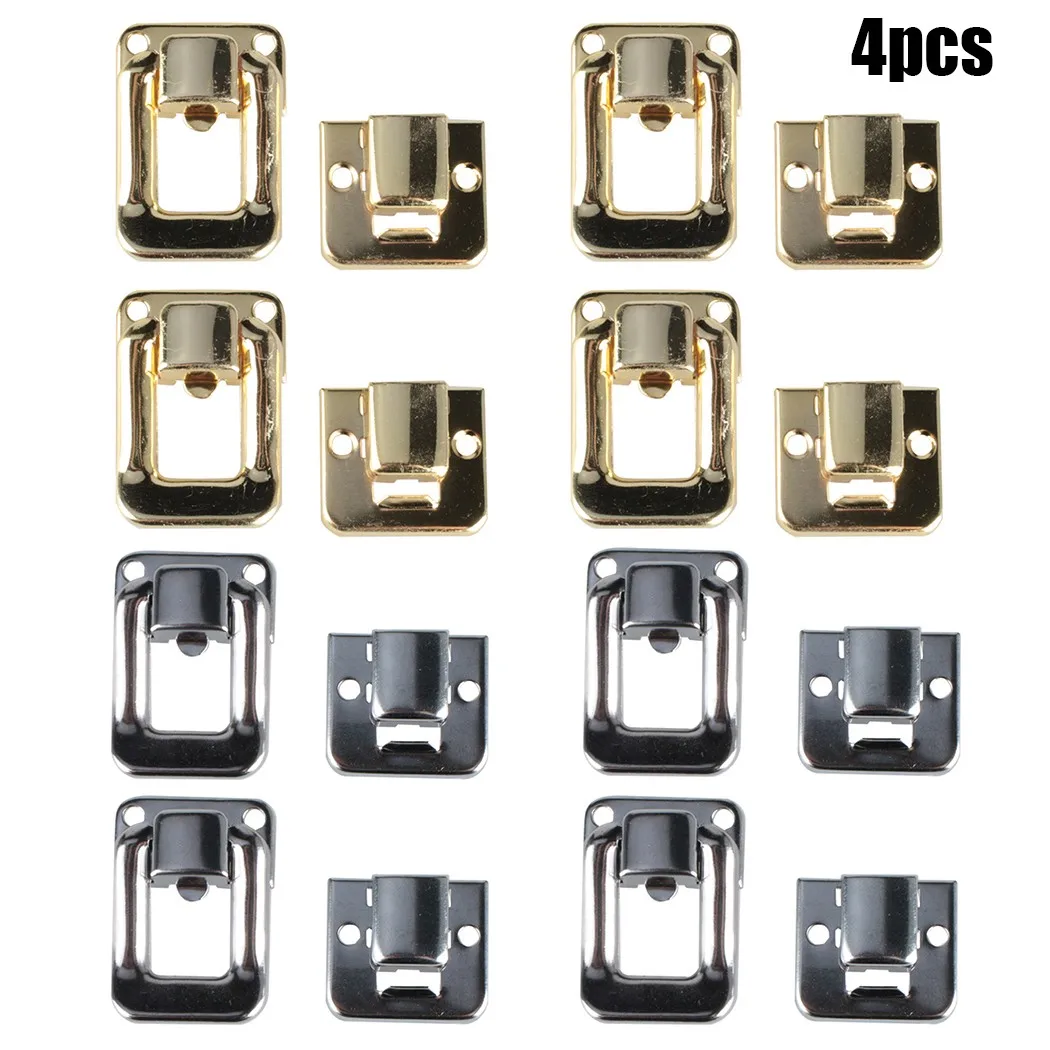 

Toggle Latch Trunk 4 Case Catch Clasp For Home Iron Latch Lock Suitcase