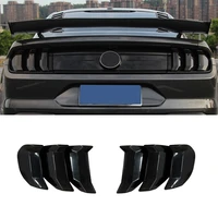 car tail light cover decorative sticker rear lamps hood for ford mustang 2018 2020
