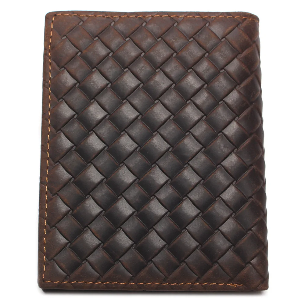 Мужской кожаный кошелек модный длинный мужской многофункциональный в стиле