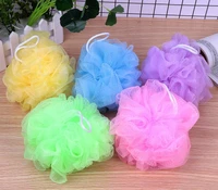 120pcslot 20g multi lanyard bath balls bath bath bubble net soft brush flowers tools accessories bath body ha1761