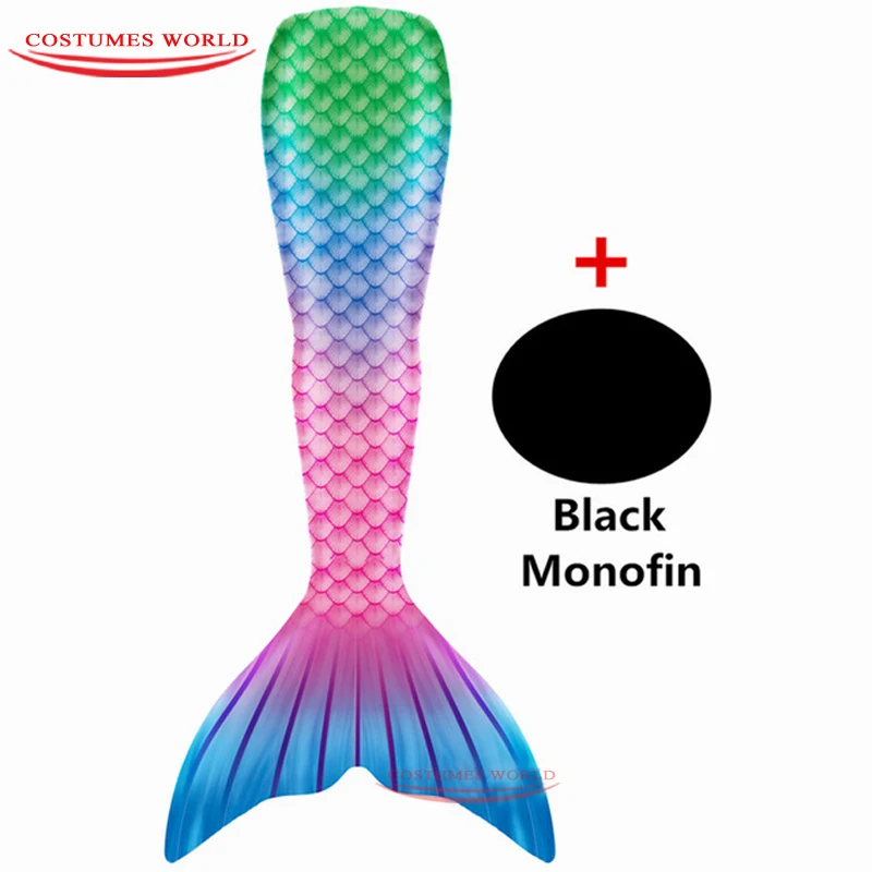 Лидер продаж купальный костюм русалки Ариэль для девочек Детский Русалочки