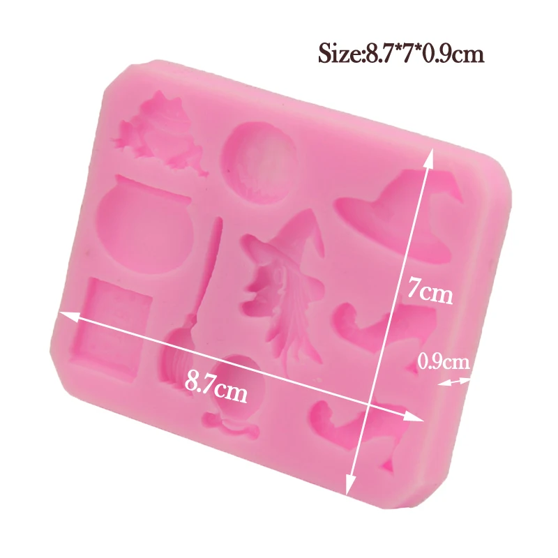 Форма для мыла на День всех святых 3D Силиконовое украшение торта дня тыквы