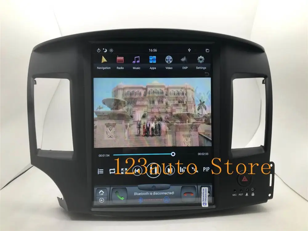 12 1 ''вертикальный экран Tesla стиль Android 9 0 автомобильный DVD GPS плеер навигация