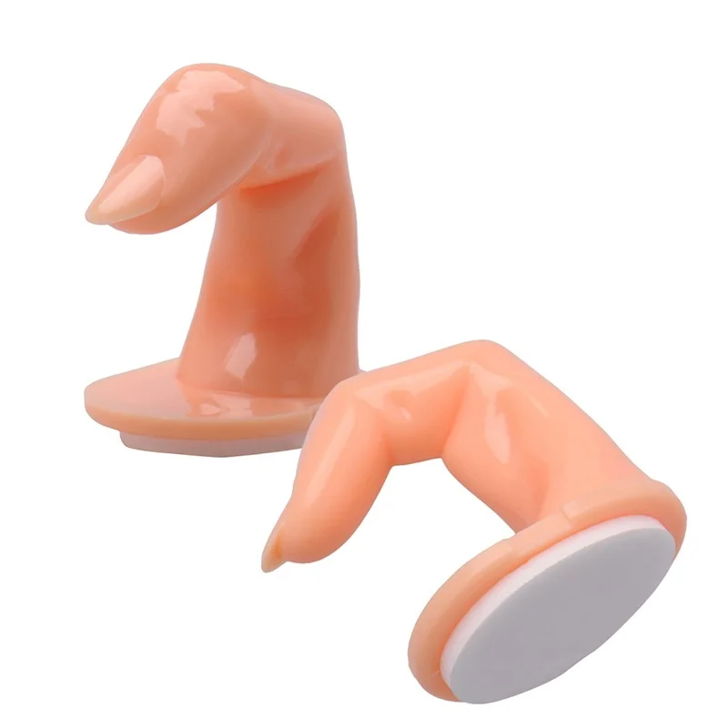 

5Pcs Practice Fake Finger Practice Model For Hand Manicure Nail Art Training No Nail piece