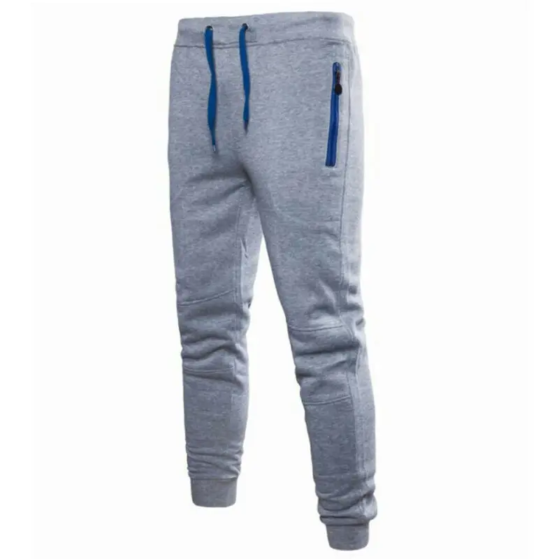 

Pantalones largos informales para hombre, de entrenamiento deportivo para gimnasio, pantalones de ejercicio con bolsillo