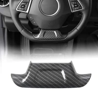car accessories interior carbon fiber steering wheel cover fit for chevrolet camaro zl1 2017 2019