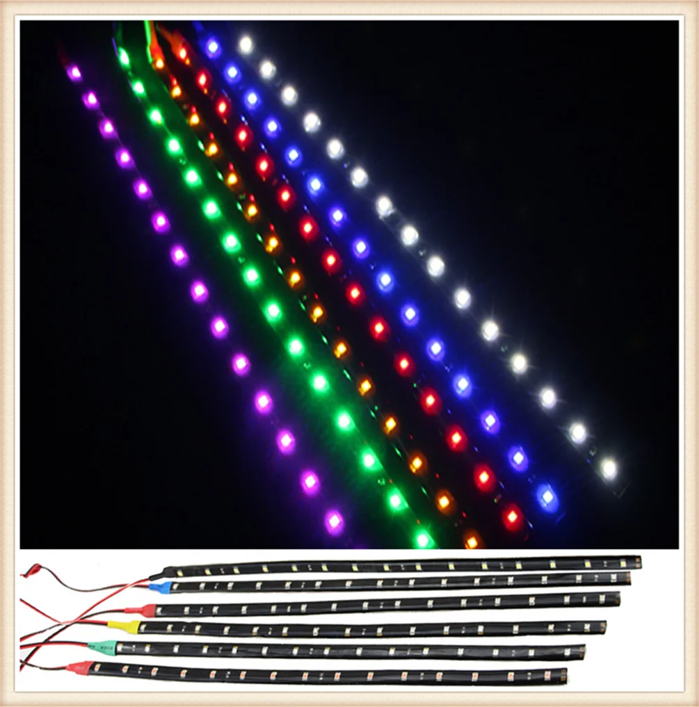 Светодиодная декоративная светильник вая балка для мотоцикла и автомобиля, 30 см, 15SMD 3528, накладная лента для Renault Initiale Fluence Alpine Wind R-Space 2 3,2 Светодиодная декоративная светильник вая балка для мотоцикла и автомобиля, 30 см, 15SMD 3528, накладная лента для Renault Initiale Fluence Alpine Wind R-Space 2 3,2