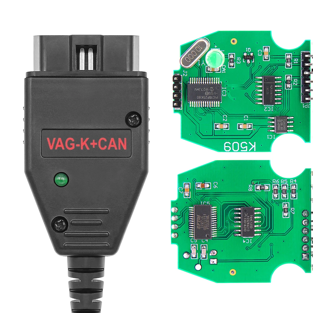 VAG Commander 1 4 K CAN FTDI PIC18F25K80 OBD2 OBD 2 + Автомобильные диагностические инструменты