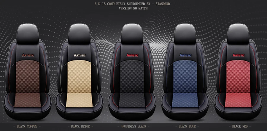 5D кожаный чехол для автомобильного сиденья honda civic accord подходит для CRV XRV HRV INSPIRE Odyssey Jazz City crosstour crider все модели