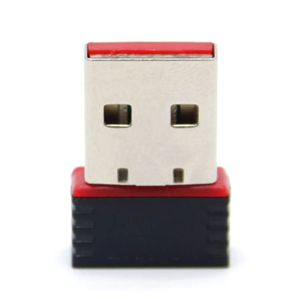 

802.11n Mini 150m Usb Wireless Small Network Card Wifi Receiver Transmitter Mt7601 Red Edge