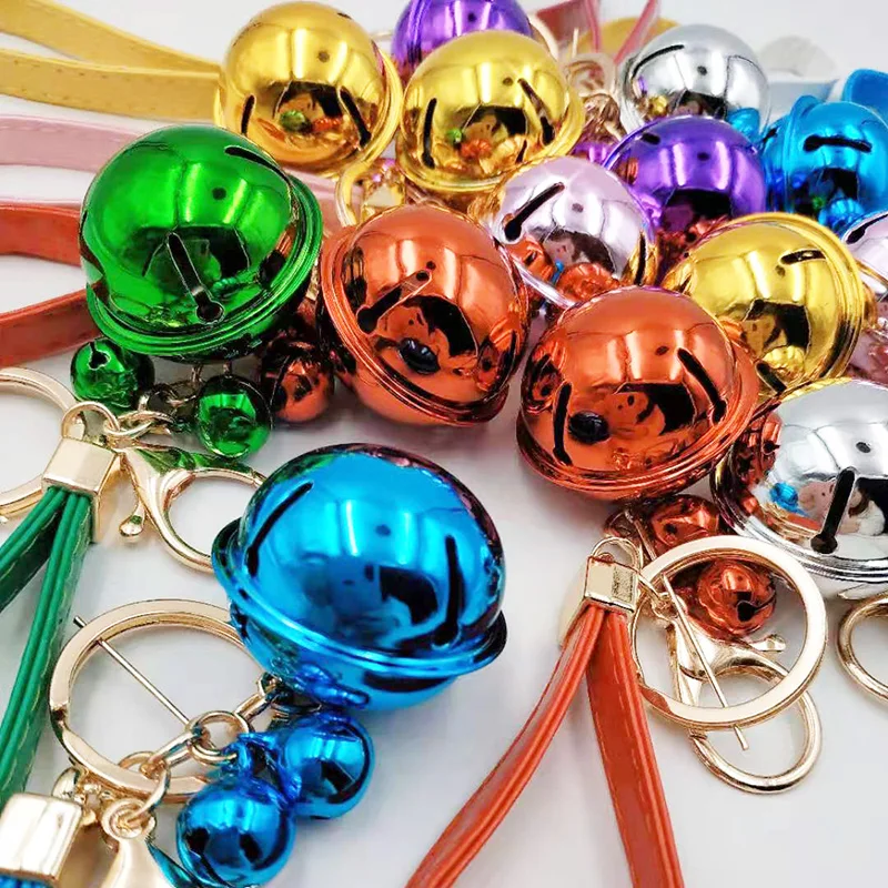 Модный розовый брелок с колокольчиком креативный подарок сумочка кошелек