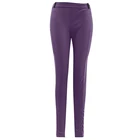 Повседневные женские брюки для конного спорта, Эластичные Обтягивающие однотонные брюки с высокой талией для верховой езды на открытом воздухе