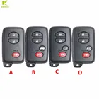 Запасной смарт-ключ KEYECU, Модель B C D 312314315433 МГц для Toyota Prius Venza 86 для SUBARU HYQ14ACX GNE5290