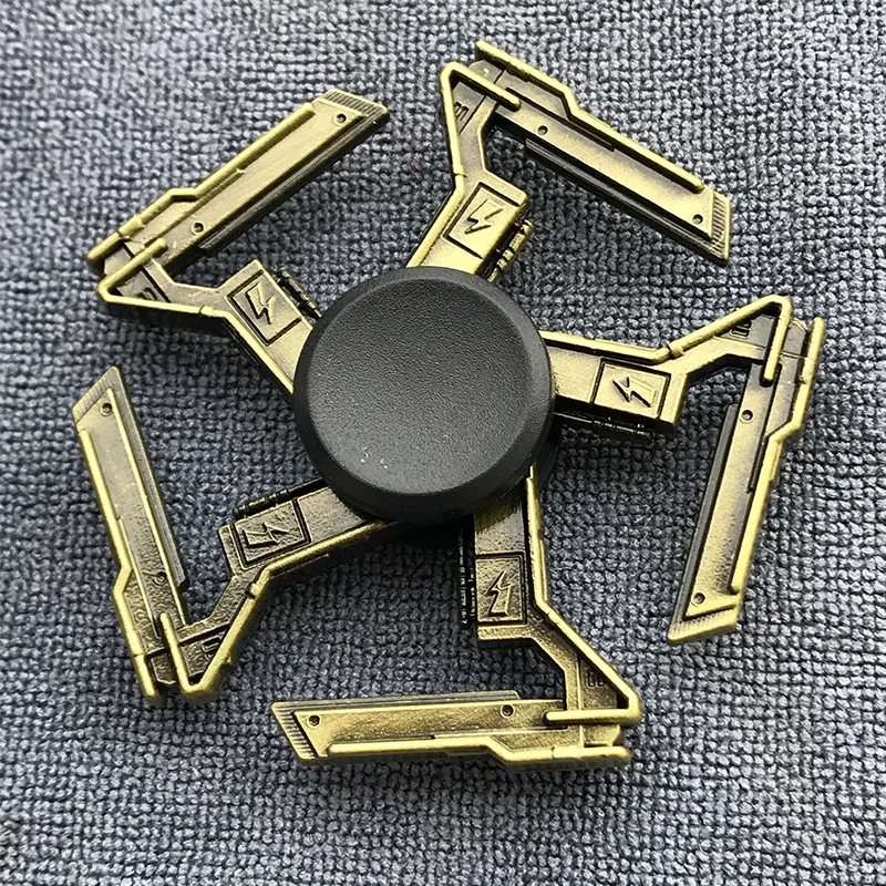 Металлический ниндзя Спиннер-Спиннер игра для мобильного телефона серии Finger Spinner рельеф стресс игрушки хобби для взрослых офис Спиннер игрушка