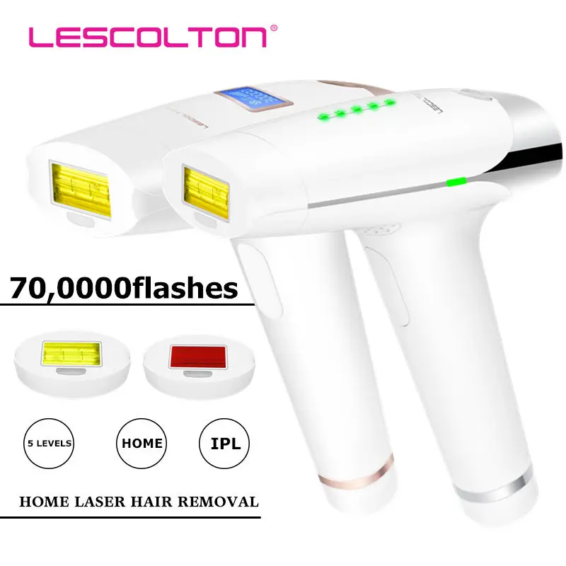 Lescolton IPL лазер для перманентного удаления волос устройство омоложения кожи